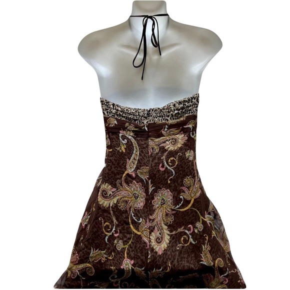 Y2K Laundry by Shelli Segal Strapless Midi Dress Size 4 - Picture 3 of 7